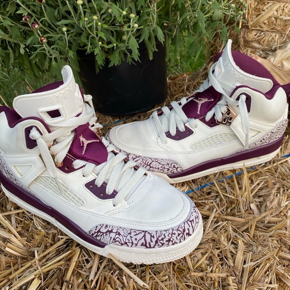 Jordan Spizike GS Bordeaux size 6.5 youth - Picture 2 of 5
